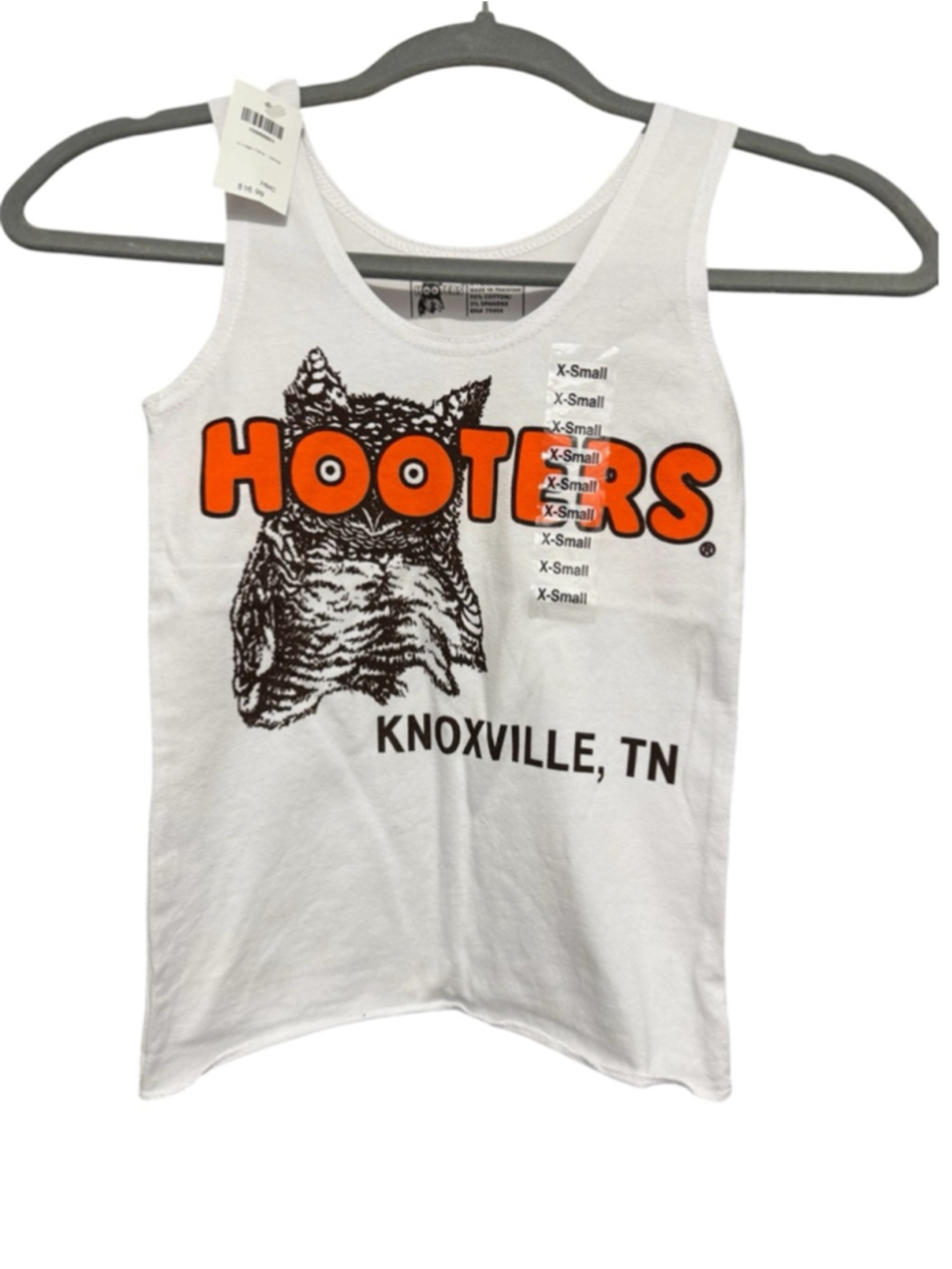 Hooters tank top Knoxville Tennessee sz xs NEW